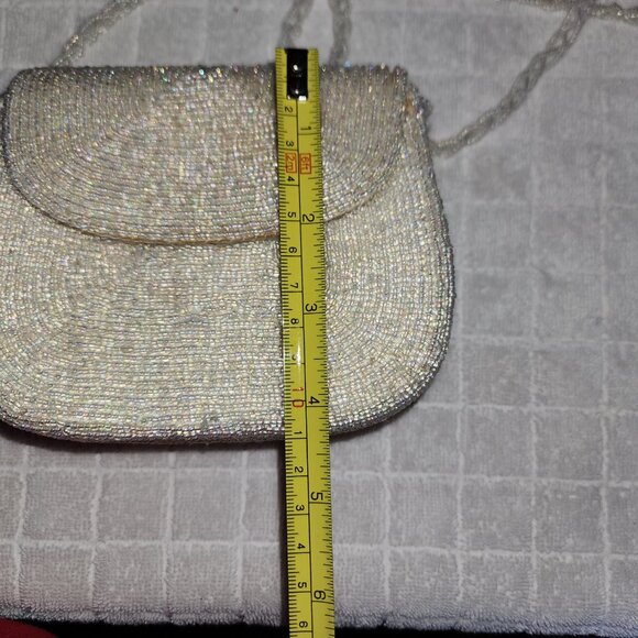 La Regale Beaded Purse-23in Strap - Picture 8 of 12